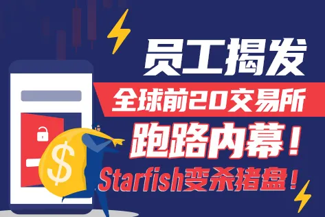 员工揭发全球前20交易所行业内幕！Starfish 变杀猪盘！
