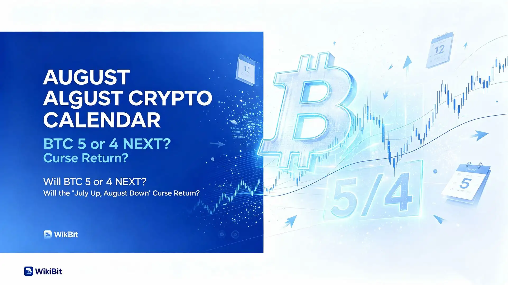 August Crypto Market Calendar: Will the “July Up, August Down” Curse Return? Will BTC Start with “5”