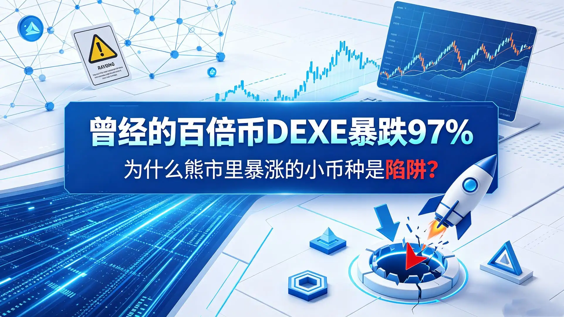 曾经的百倍币DEXE暴跌97%，为什么熊市里暴涨的小币种是陷阱？