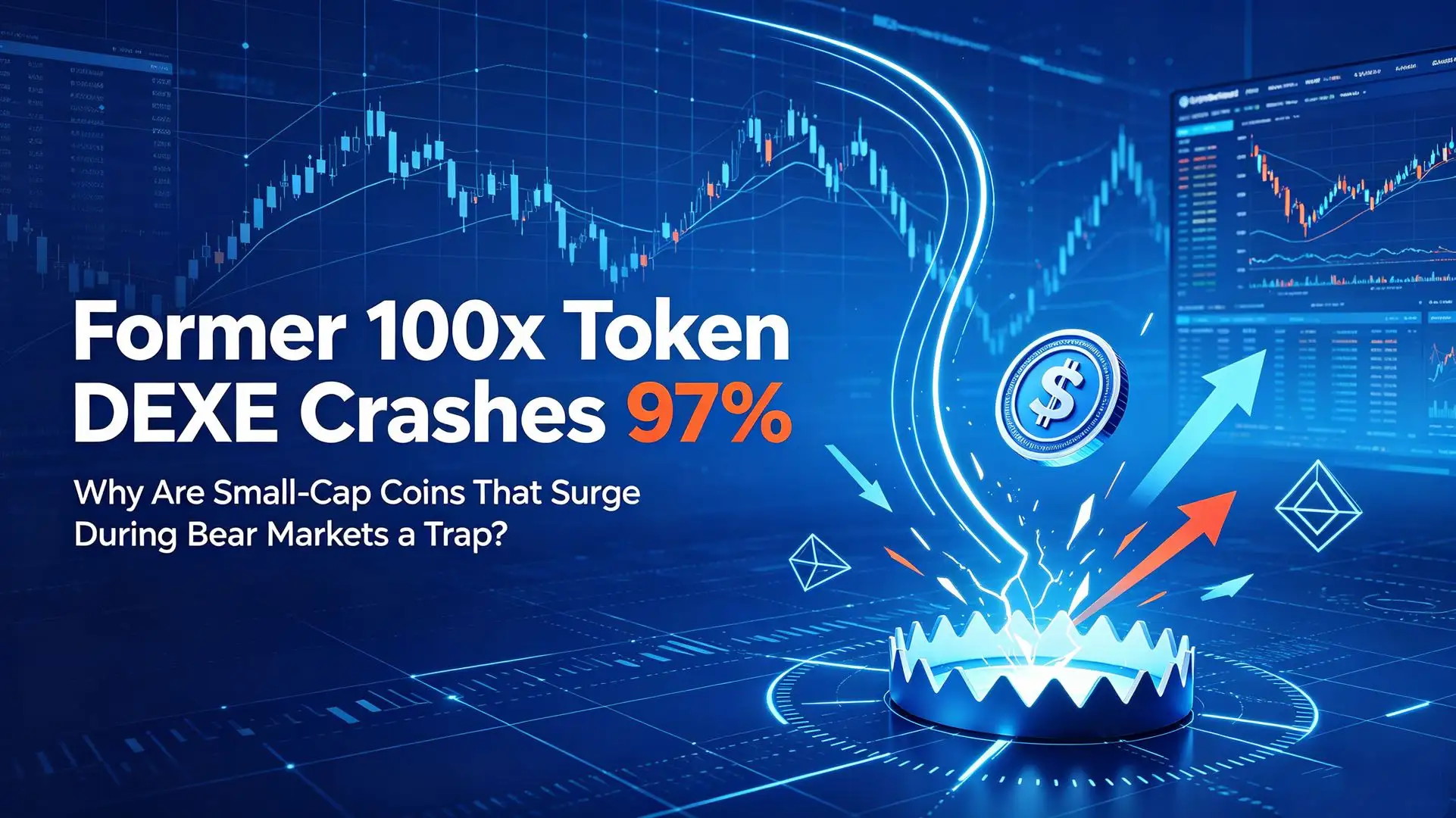 Former 100x Token DEXE Crashes 97%: Why Are Small-Cap Coins That Surge During Bear Markets a Trap?