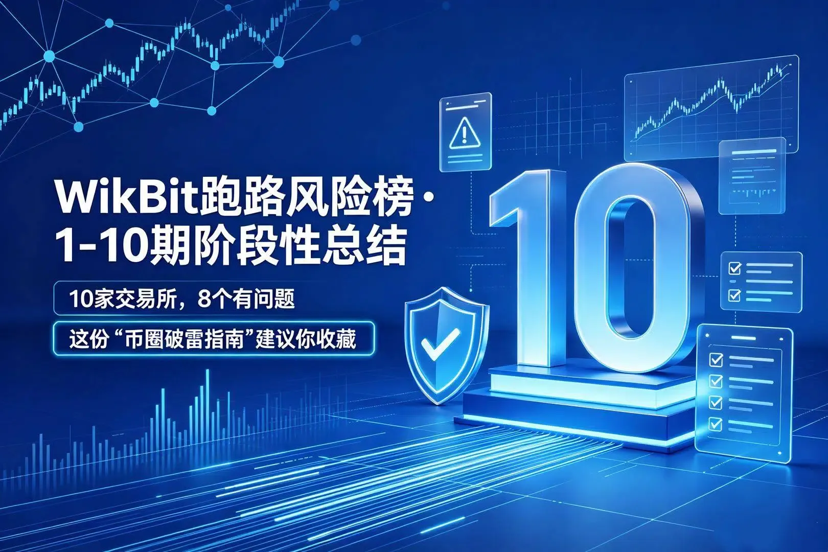 WikiBit跑路风险榜·1-10期阶段性总结:10家交易所,8个有问题——这份“币圈避雷指南”建议你收藏