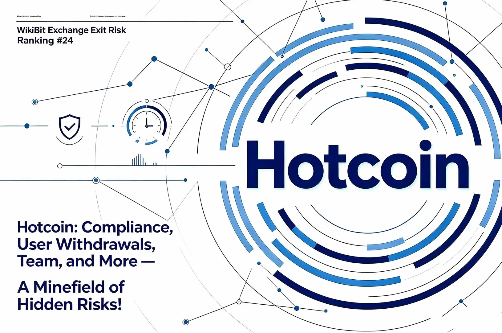 WikiBit Exchange Exit Risk Ranking #24 Hotcoin: Compliance, Saques de Usuários, Equipe e Mais — Um Campo Minado de Riscos Ocultos!