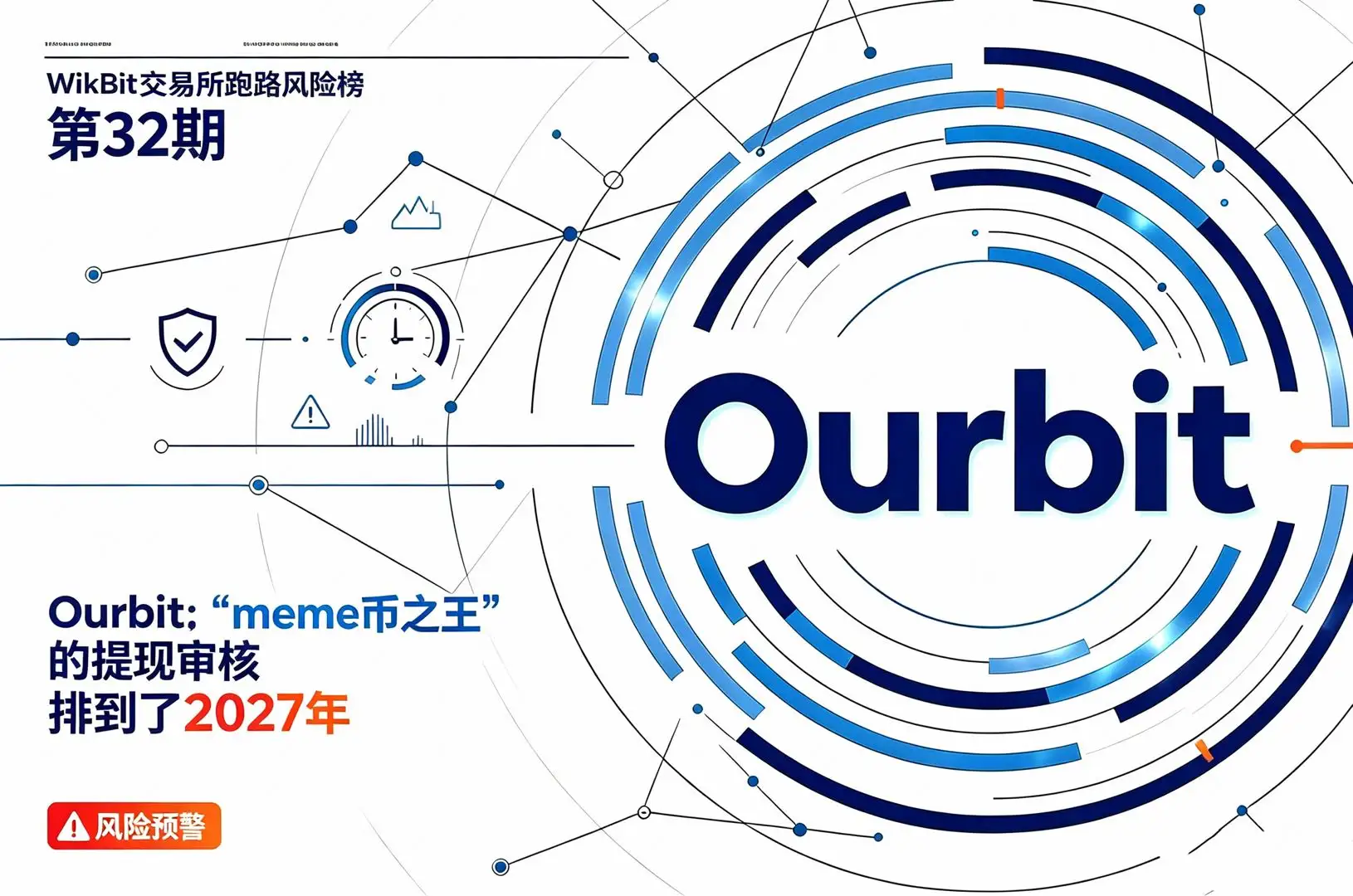 WikiBit交易所跑路風險榜第32期Ourbit：“meme幣之王”的提現審覈，排到了2027年