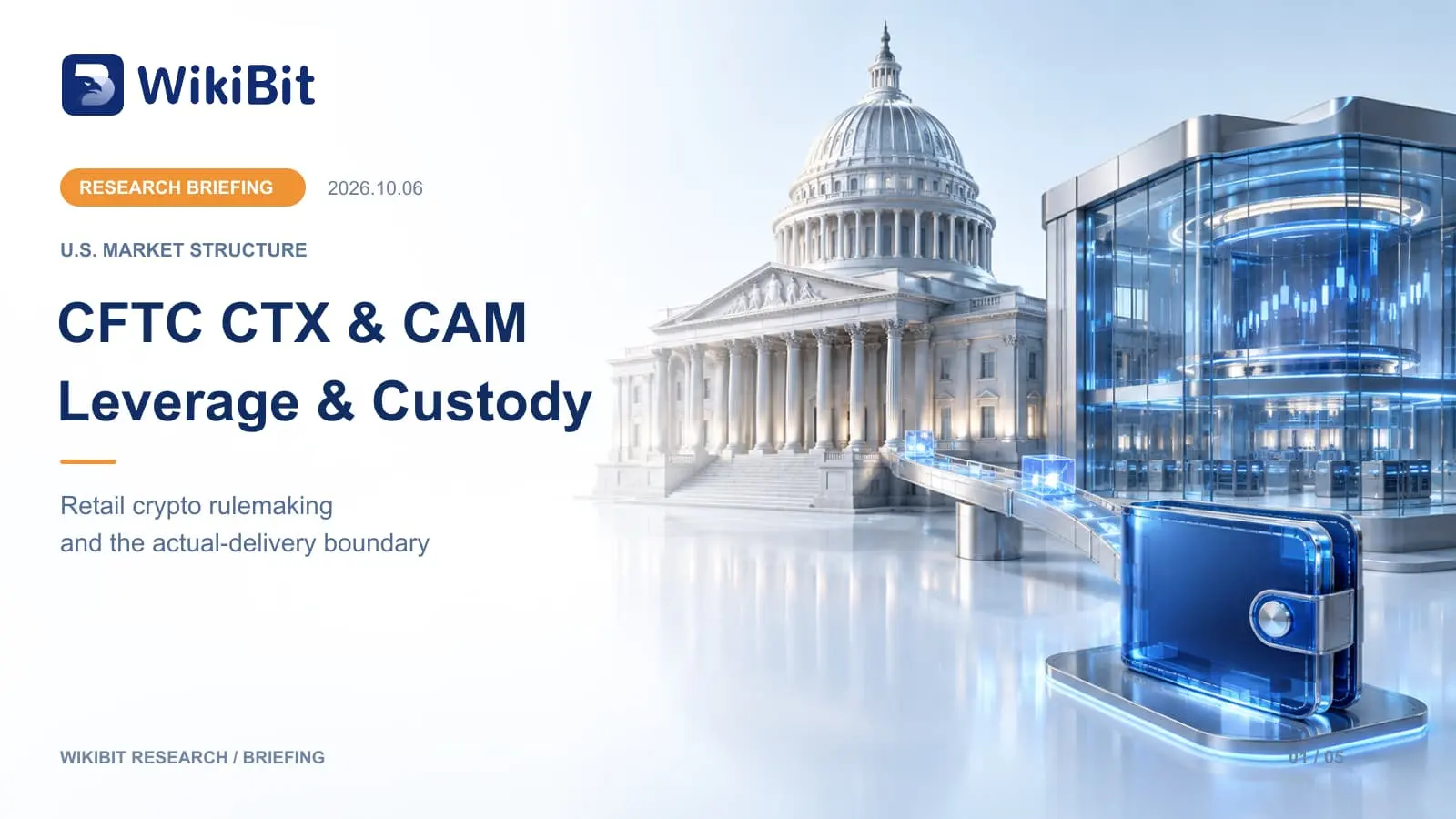 CFTC CTX and CAM Explained: Leverage, Self-Custody and U.S. Retail Crypto Rules