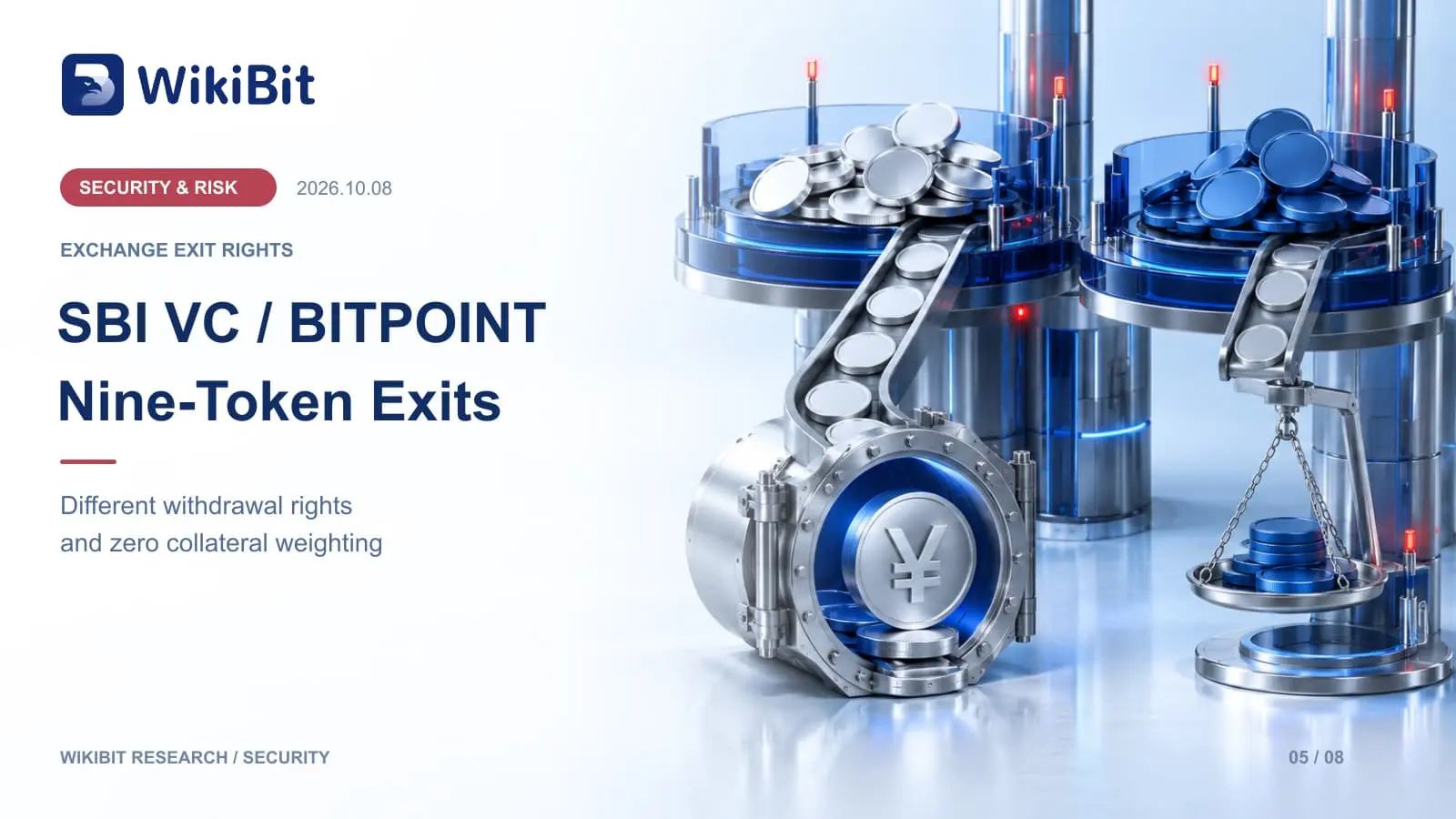 SBI VC Trade and BITPOINT: Nine-Token Retirement Creates Different Withdrawal and Margin Risks