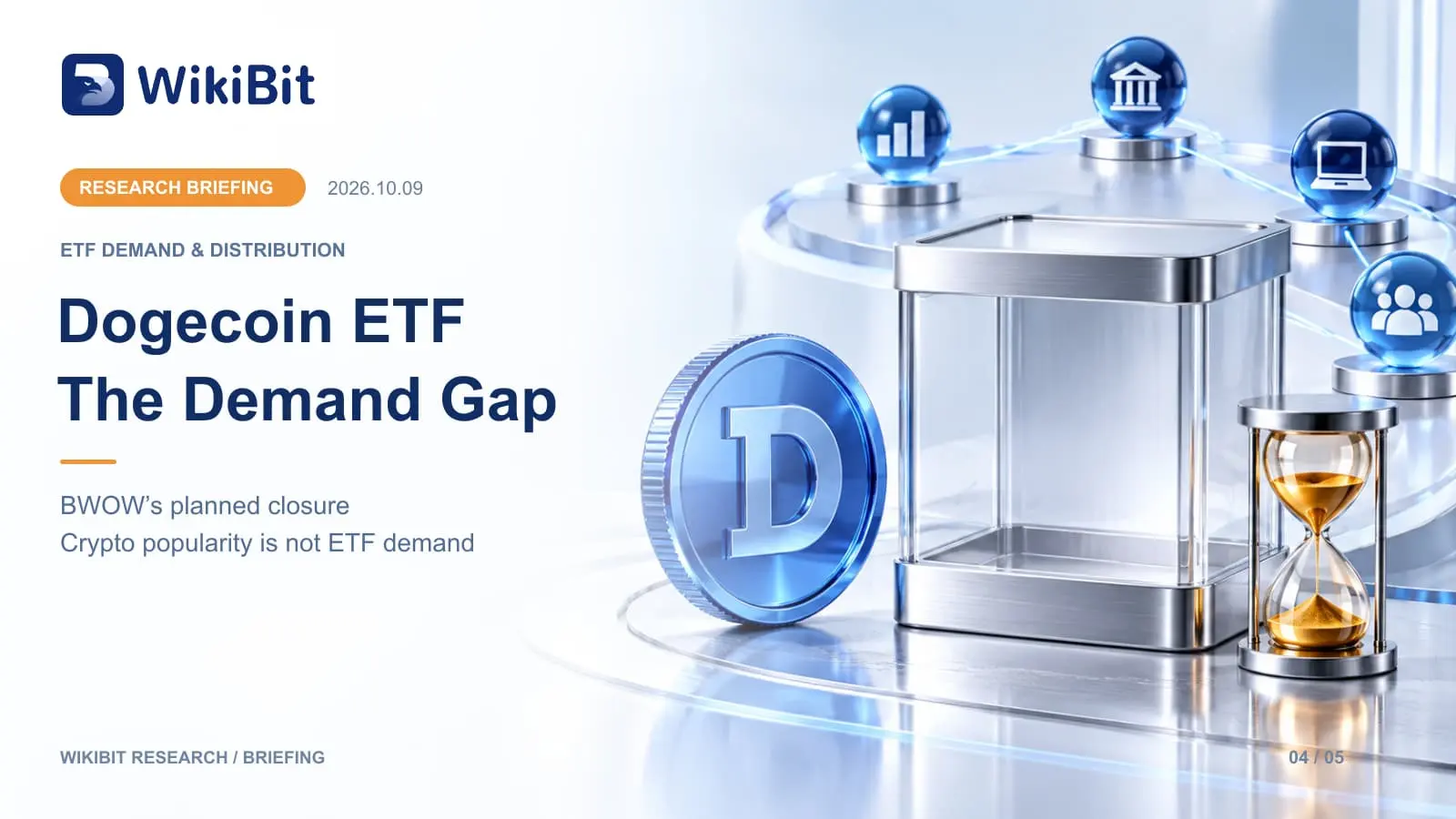 Why the Bitwise Dogecoin ETF Failed: Crypto Popularity Is Not the Same as ETF Demand