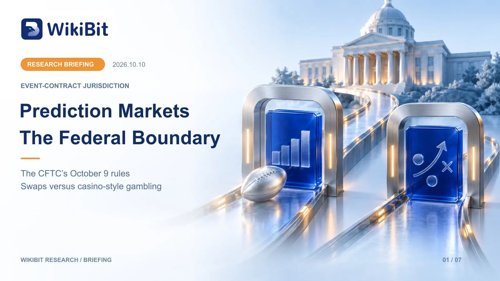 Prediction Markets Face a New Federal Boundary After the CFTC’s October 9 Rules