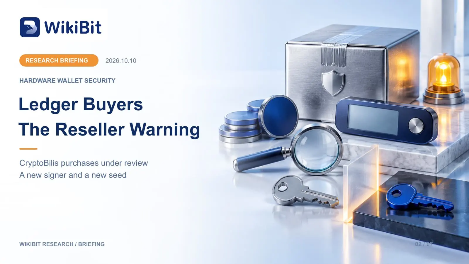What Ledger’s CryptoBilis Warning Means for Hardware Wallet Buyers