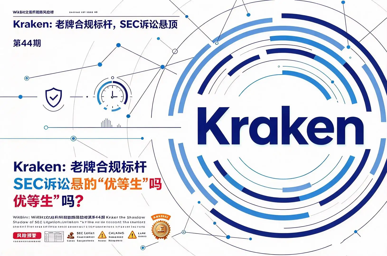 WikiBit交易所跑路风险榜第44期Kraken:老牌合规标杆,SEC诉讼悬顶,它是加密圈里的“优等生”吗?