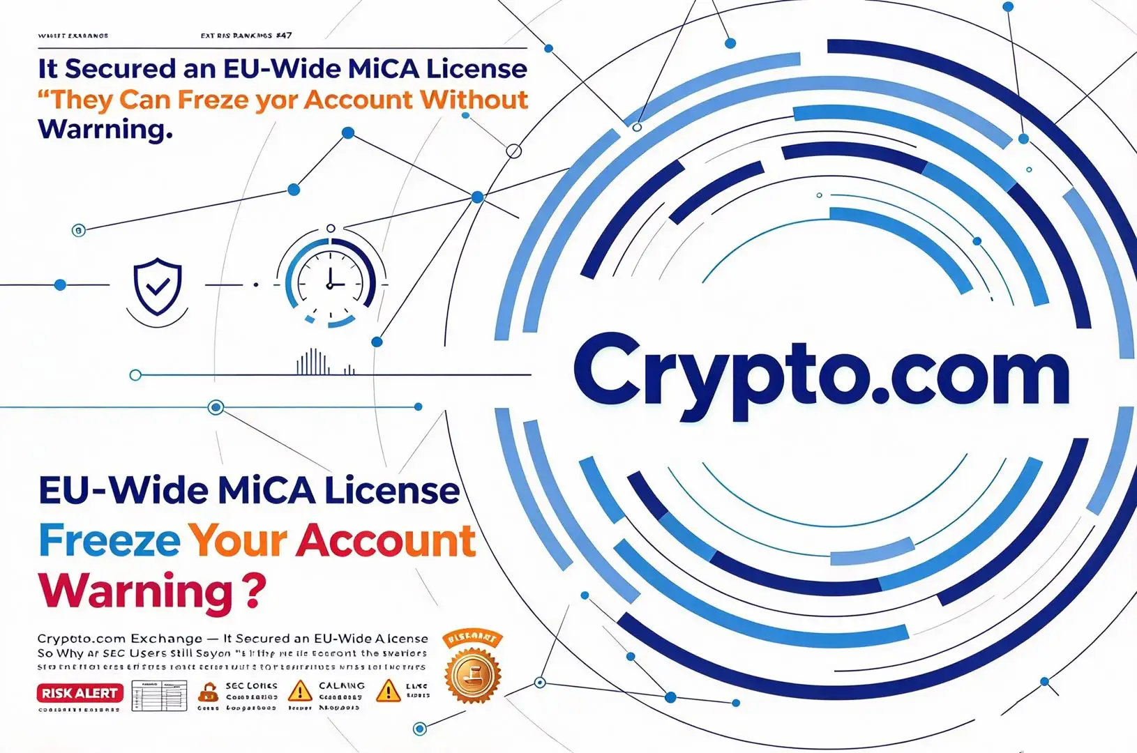 WikiBit Exchange Exit Risk Rankings #47: Crypto.com Exchange — It Secured an EU-Wide MiCA License, So Why Are Users Still Saying, “They Can Freeze Your Account Without Warning”?