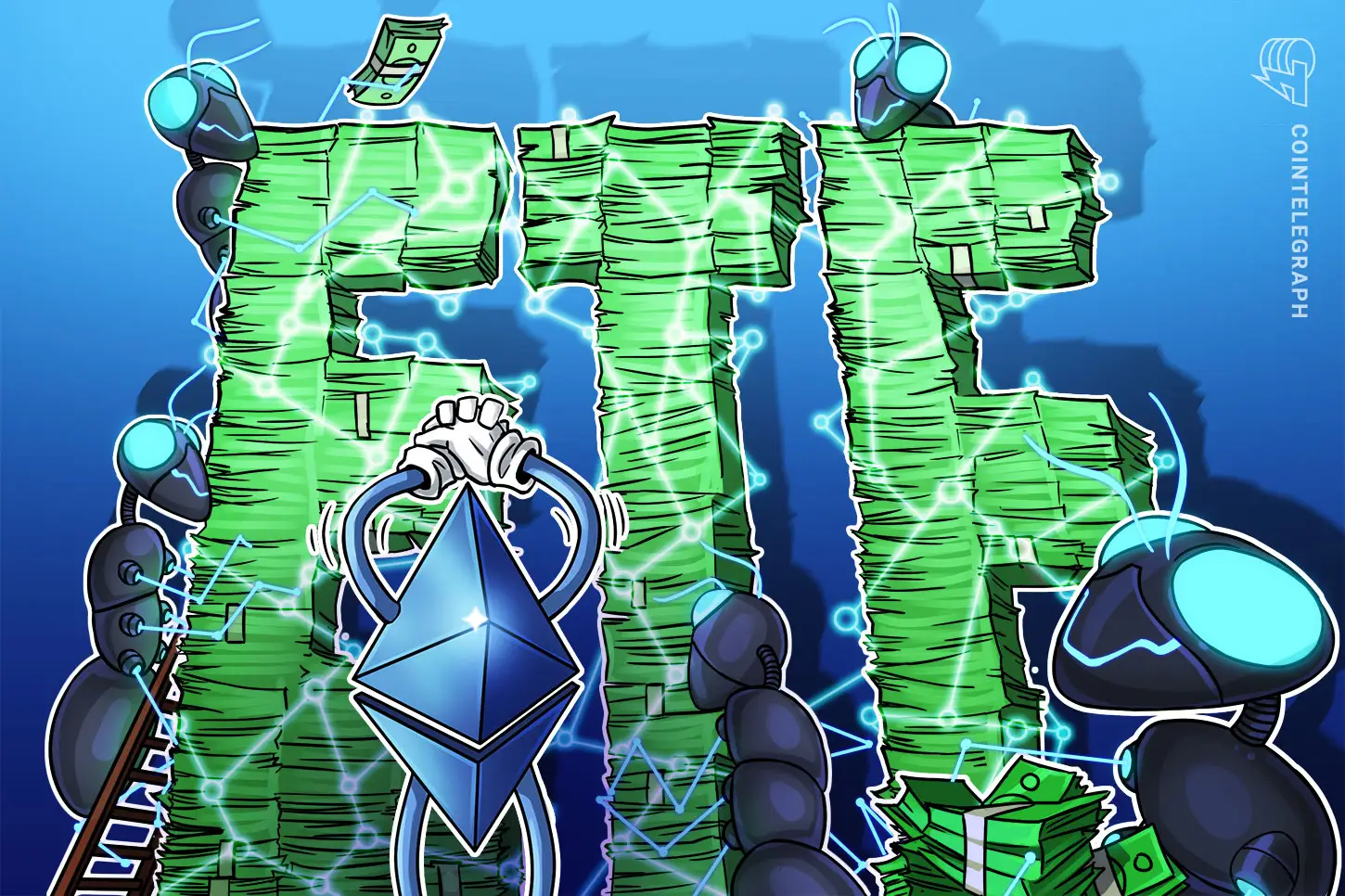 Ether ETFs see record $1B inflows as ETH flashes bull signs