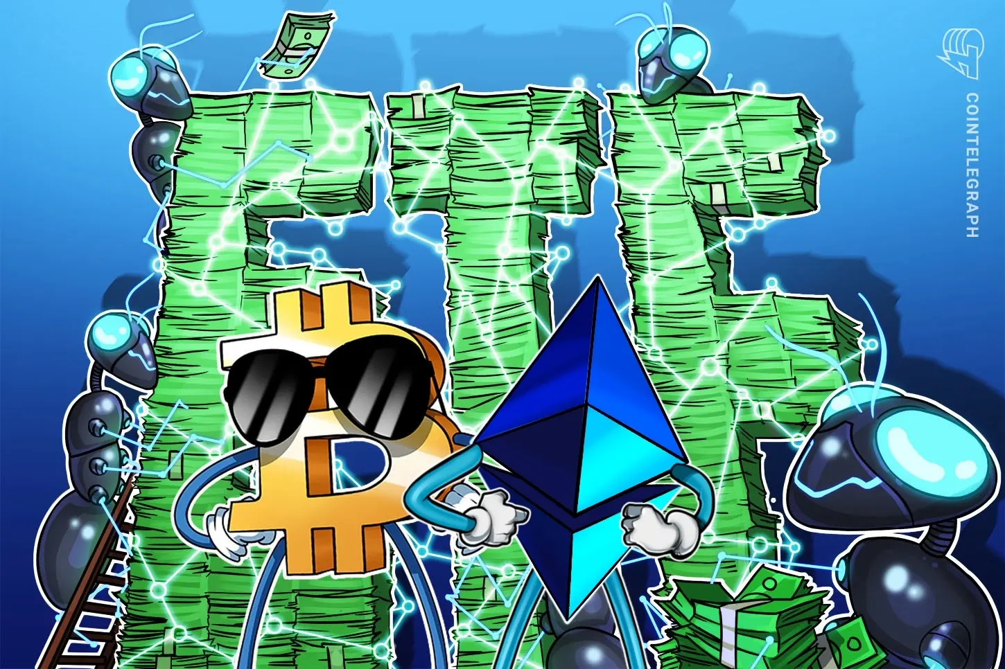 Ether ETFs log straight week of outflows, $796M pulled as price drops 10%