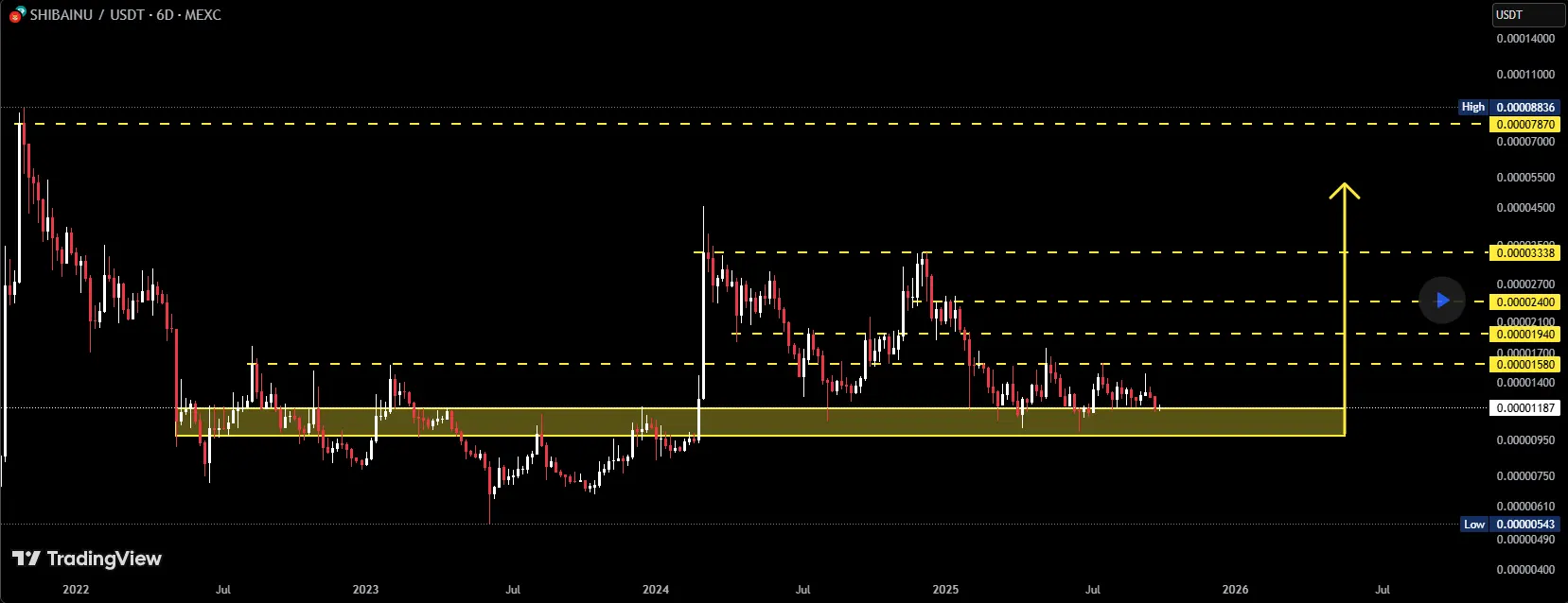 Shiba Inu Price Decision Ahead — Watch This Critical Zone