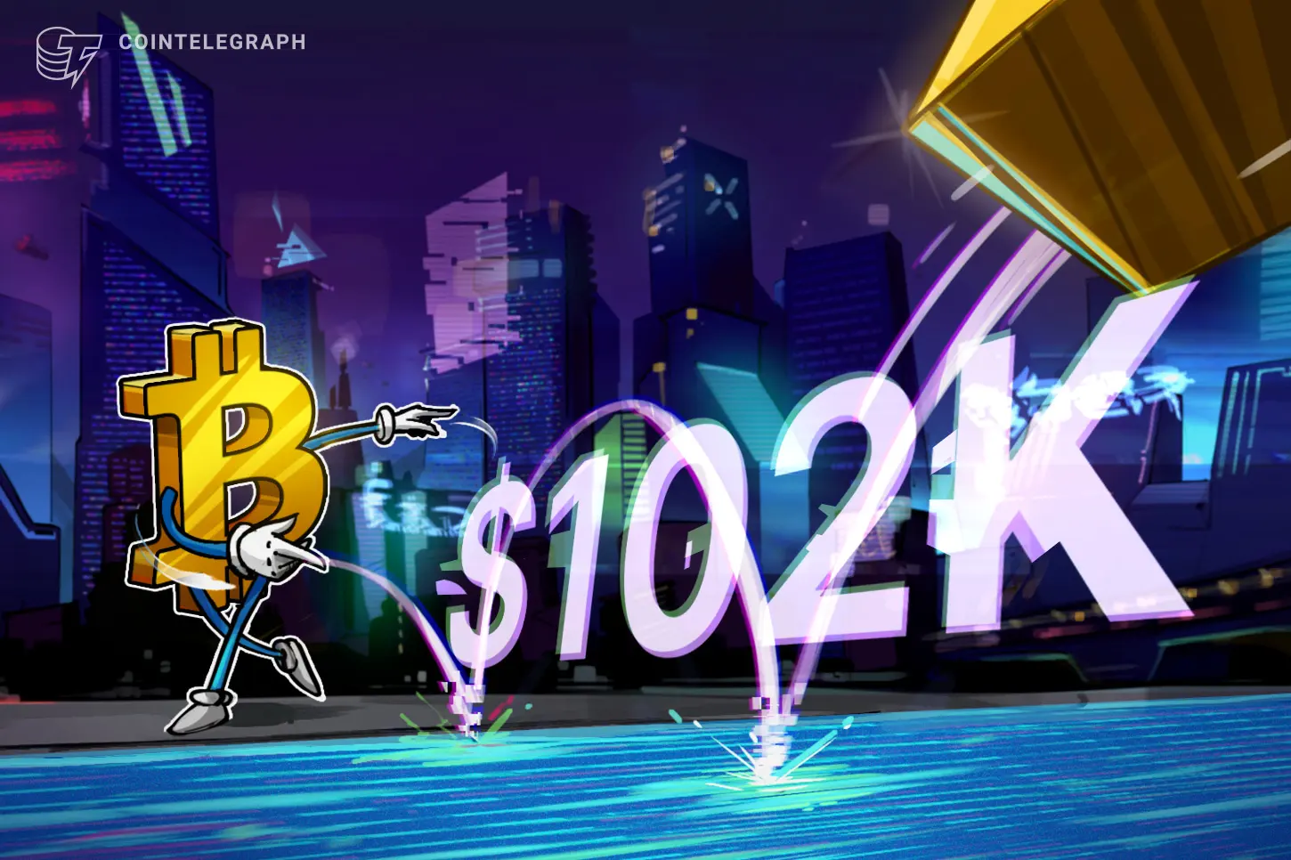 Bitcoin traders fear $102K BTC price dive next as gold sets new highs
