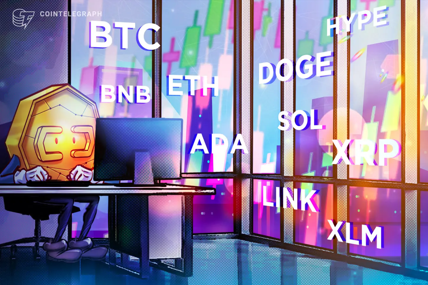 Price predictions 10/24: BTC, ETH, BNB, XRP, SOL, DOGE, ADA, HYPE, LINK, XLM