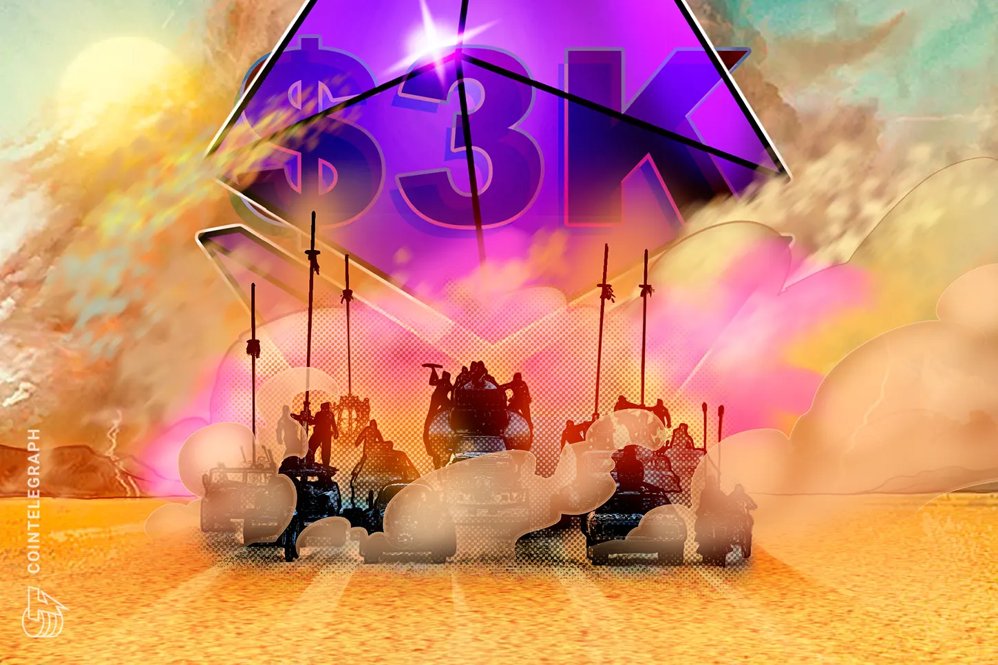 Ethereums price chart targets sub-$3K as spot ETF demand cools