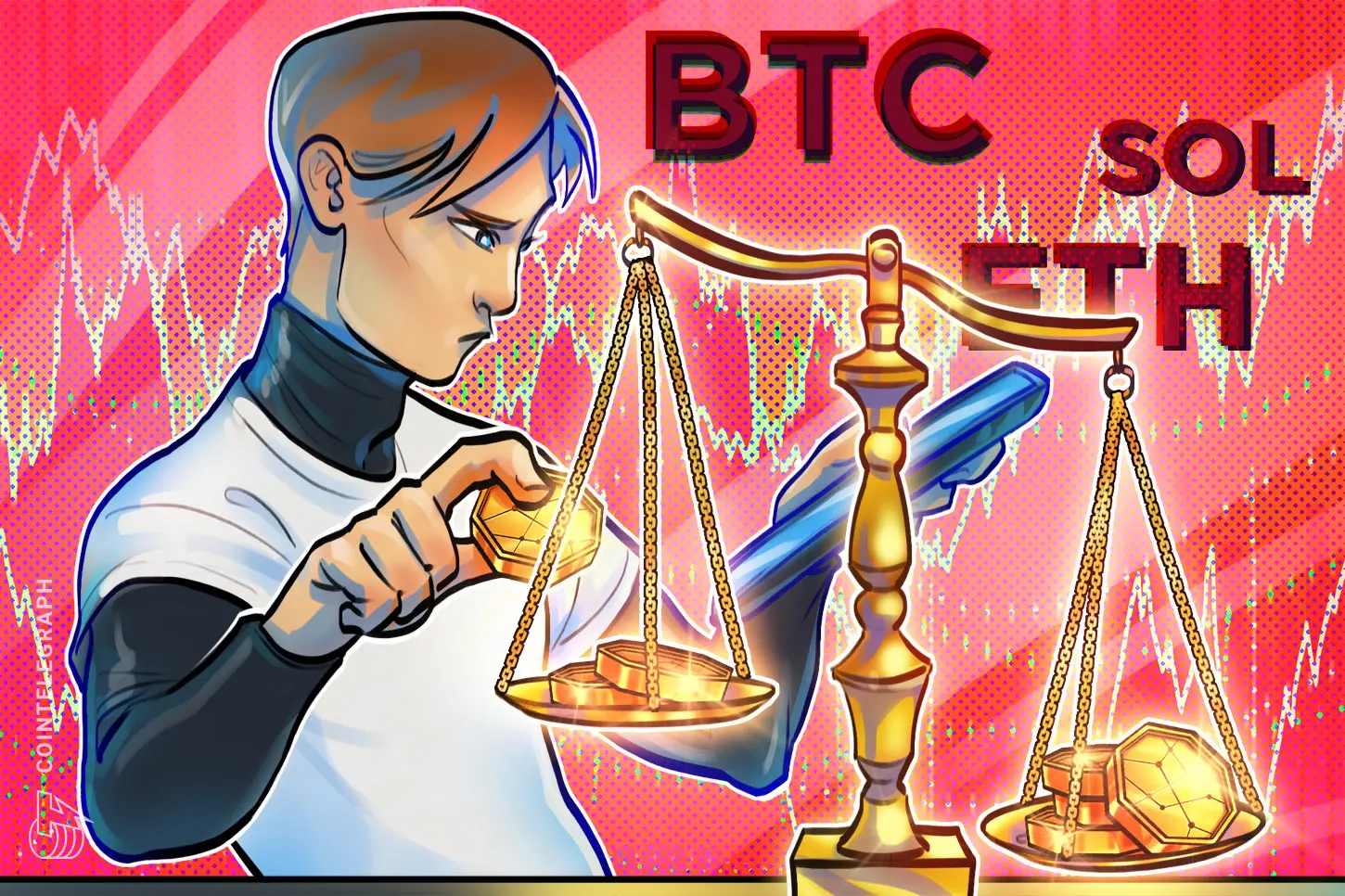 High percentage of Bitcoin, ETH, SOL held at a loss: Is it a bear market sign？