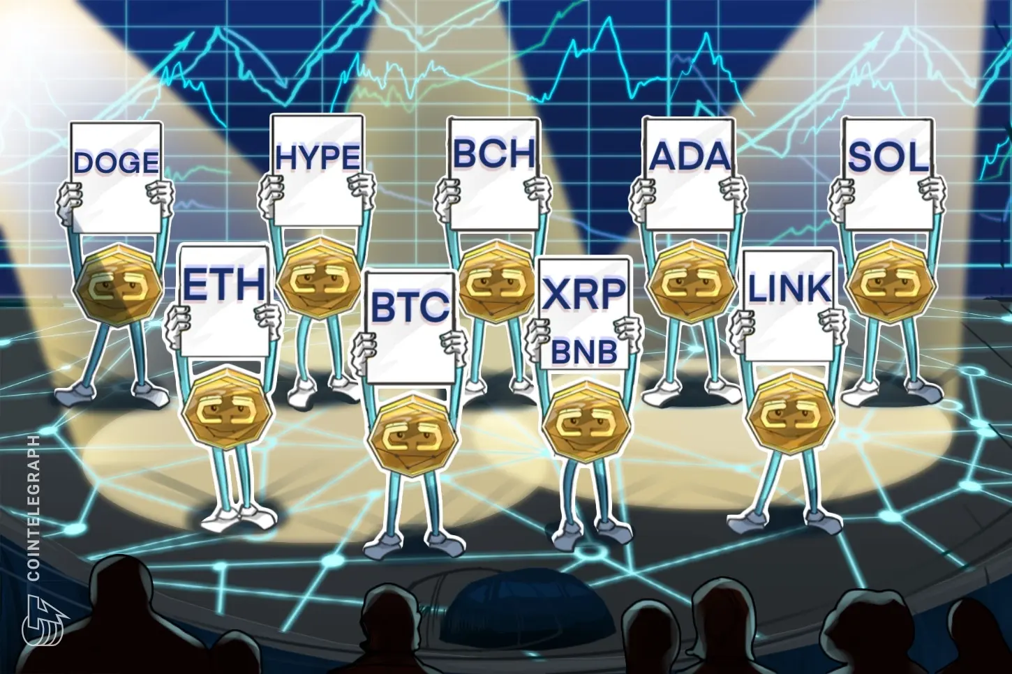 Price predictions 11/28: BTC, ETH, XRP, BNB, SOL, DOGE, ADA, HYPE, BCH, LINK