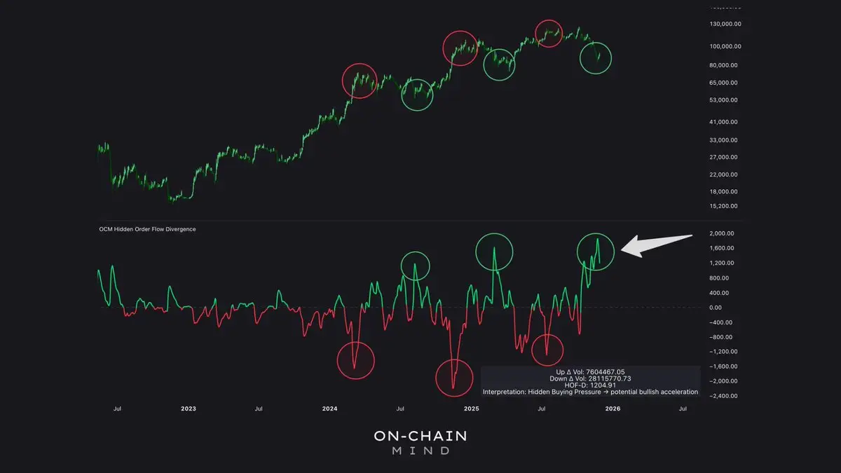 Bitcoin Flashes Largest Hidden-Buying Spike of the Cycle Despite Losing $90K Level