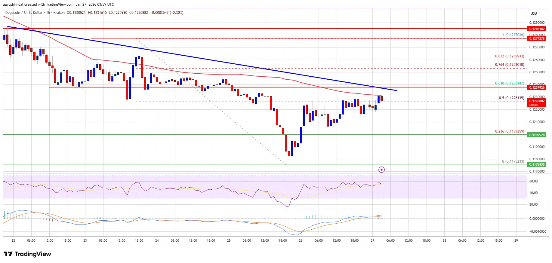 Dogecoin (DOGE) Bulls Make A Move — Then Slam Into Resistance