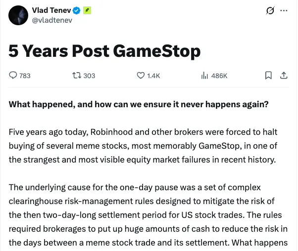 Tokenized stocks ‘inevitable’ and may stop trading freezes: Robinhood CEO