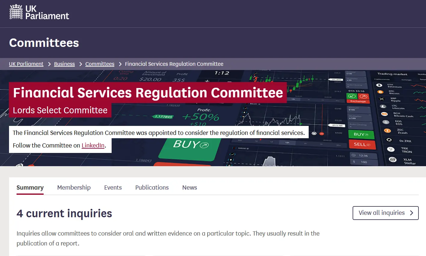 Critics tell UK Lords stablecoins are not future money