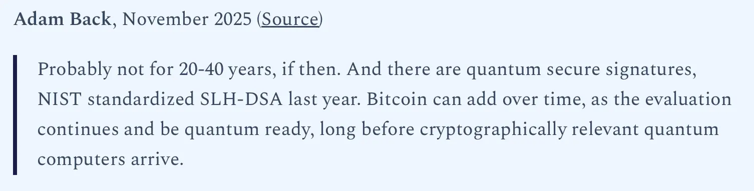 Nic Carter Maps Developer Views on Quantum Threats to Bitcoin Security