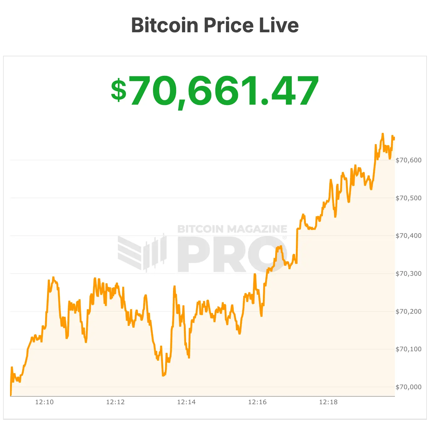 Bitcoin Price Roars Above $70,000 After Days of Sell-Offs