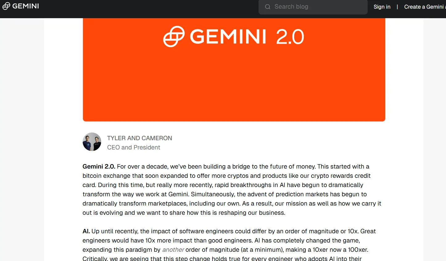 Gemini exit a ‘blow for policymakers’ with UK crypto hub ambitions