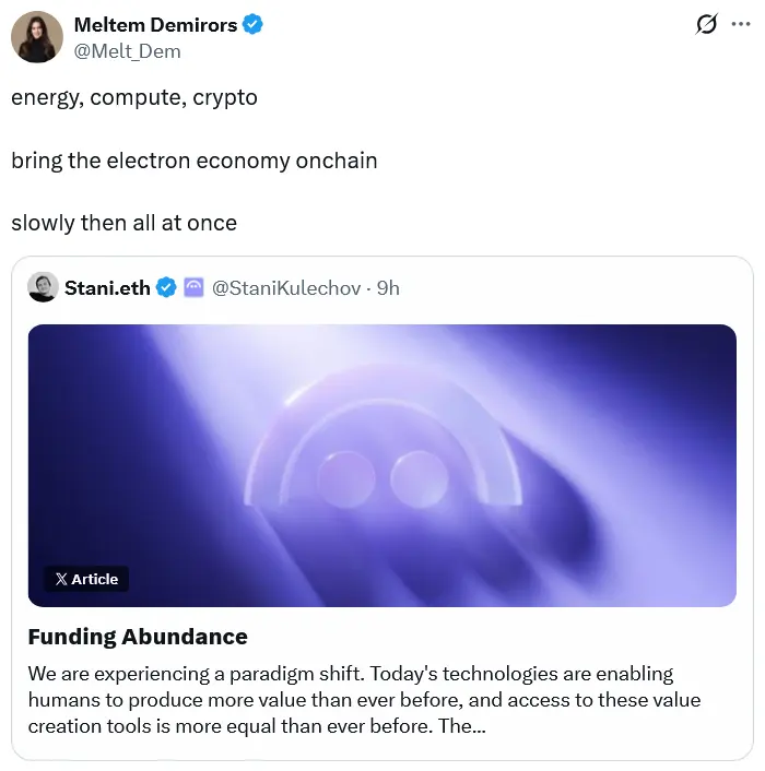 Aave founder pitches $50T ‘abundance asset’ boom to drive DeFi