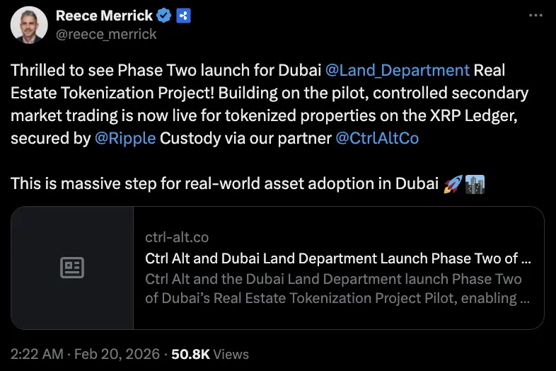 Tokenized real estate projects advance in Dubai and Maldives