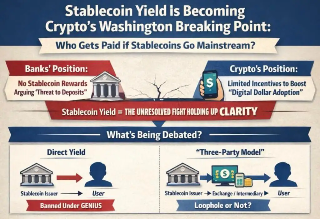 Congress has only weeks left to convince banks on crypto CLARITY Act or risk losing it to midterms