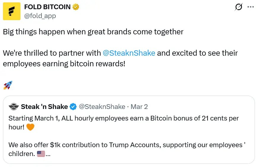 Fold Q4 revenue up, CEO sees Bitcoin rewards overtaking air miles