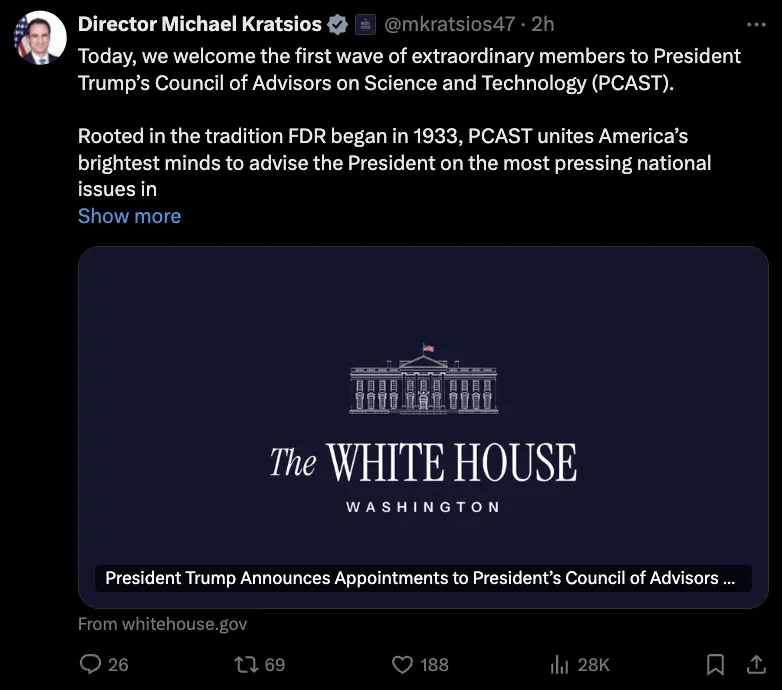 Trump advisory council draws Coinbase co-founder, tech leaders