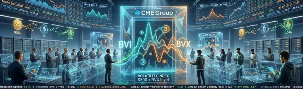 CME Group to Launch Cash-Settled Bitcoin Volatility Futures
