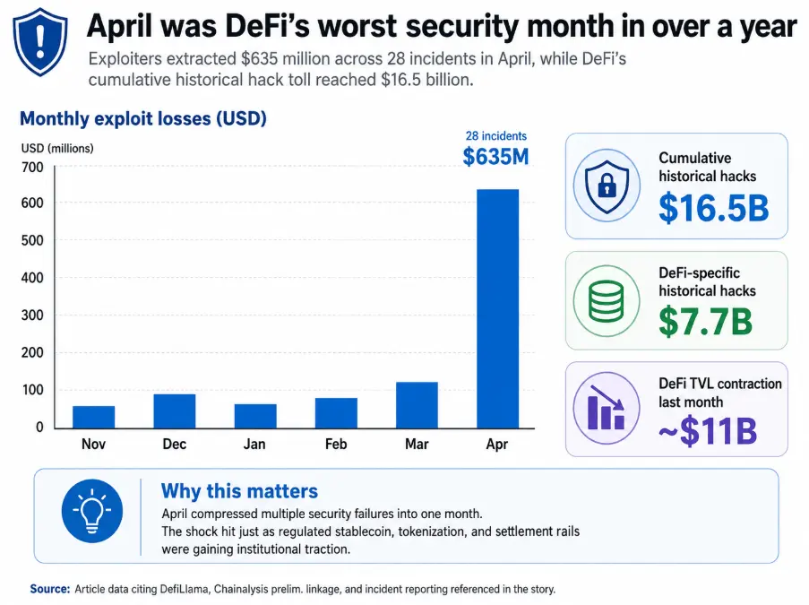 After the $16.5 billion in exploits, DeFi is now being forced toward the controls it once resisted