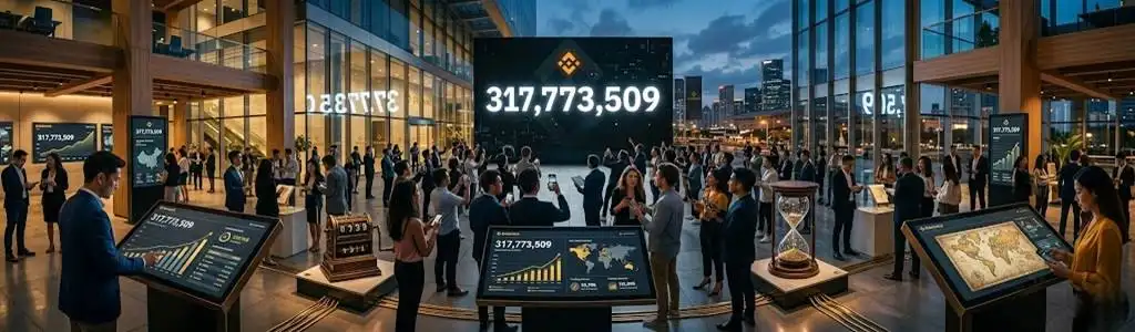 Binance Sparks Speculation After Posting Mysterious ‘317,773,509’ Number