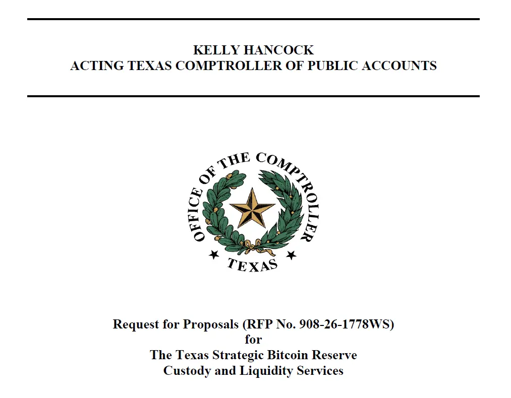 Texas Bitcoin reserve plans shift from ETF to direct BTC custody