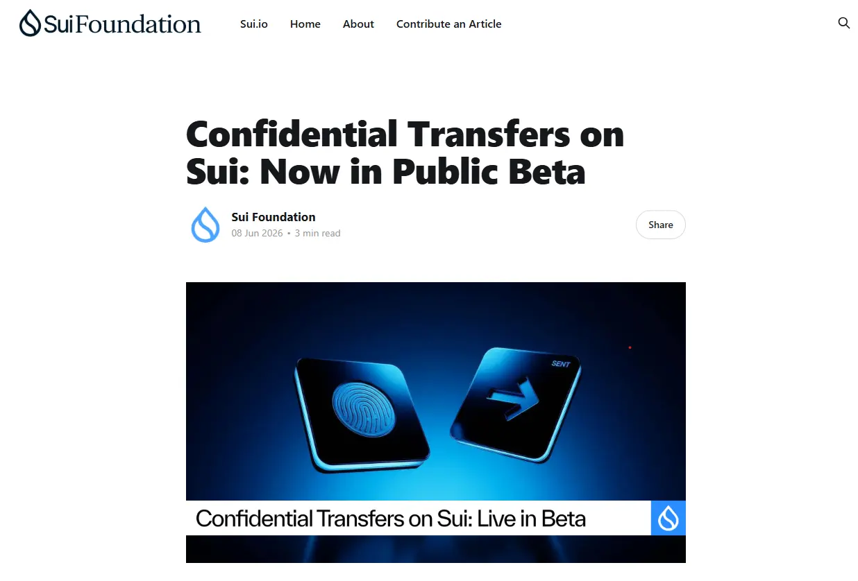 Privacy push as StarkWare and Sui move toward compliance-ready confidential transfers