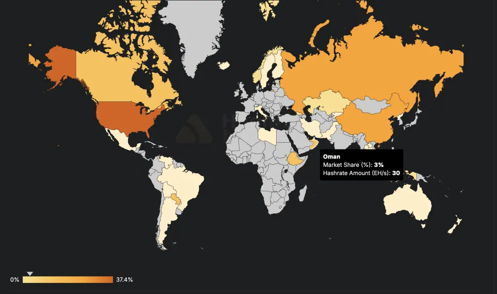 A Second Nation Just Built a State Bitcoin Mining Pool — Oman's Omanhash.om Redraws the Map