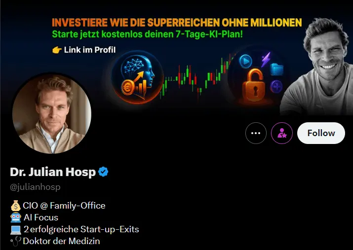 Who Is Julian Hosp? The Bitcoin Controversy Dividing the Crypto Community Explained