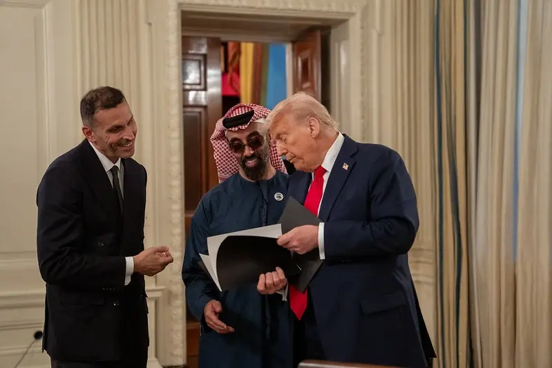 Senate Dems urge probe into $500M crypto deal between Trumps, UAE