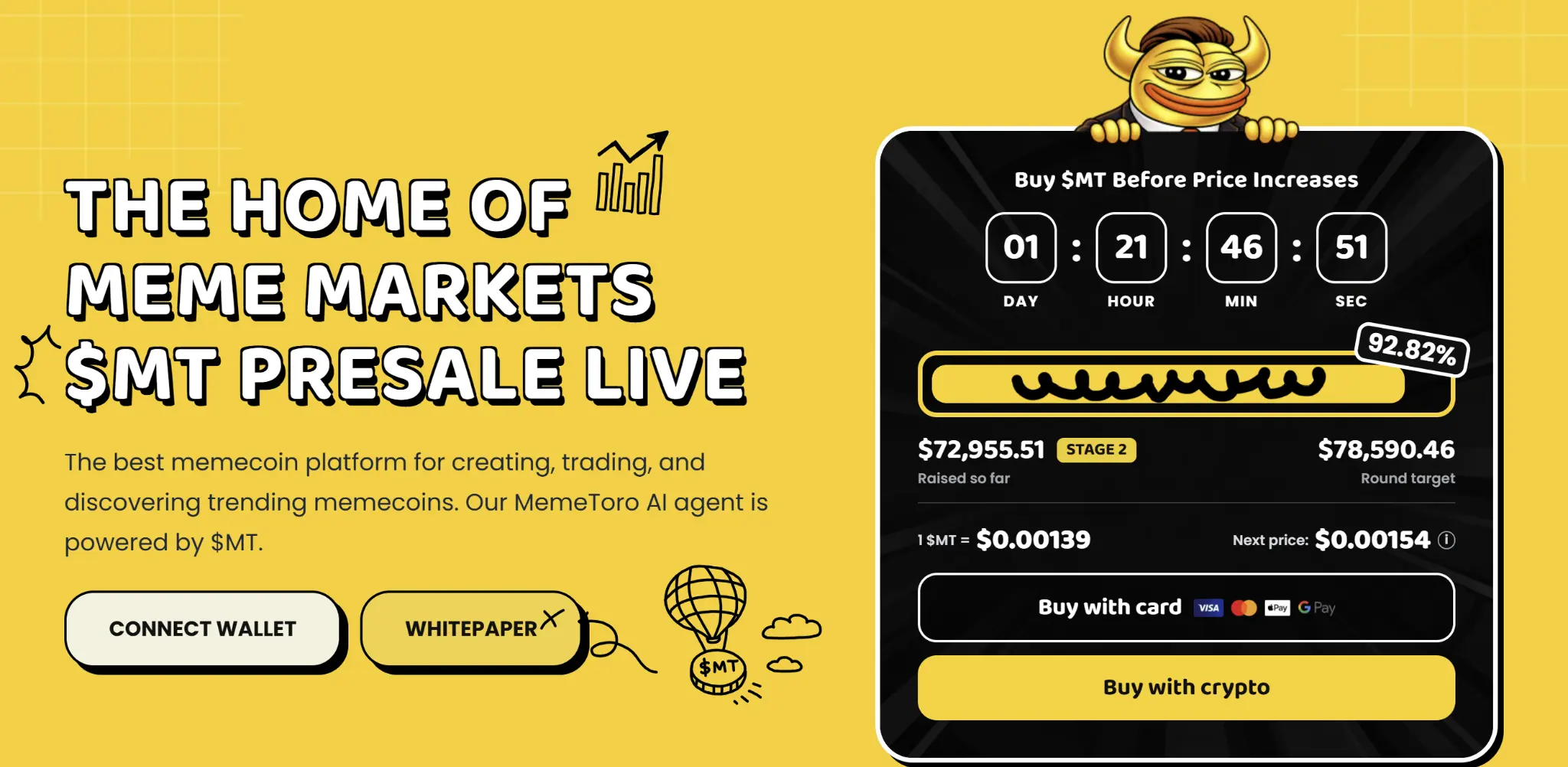 Humanity (H), RAIN and MemeToro: Best 3 Cryptos to Buy in June 2026, Why $MT Entry Is a High-Upside Play