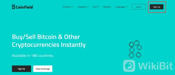 i-click ang Sign Up button