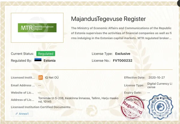 Regulatory Authority