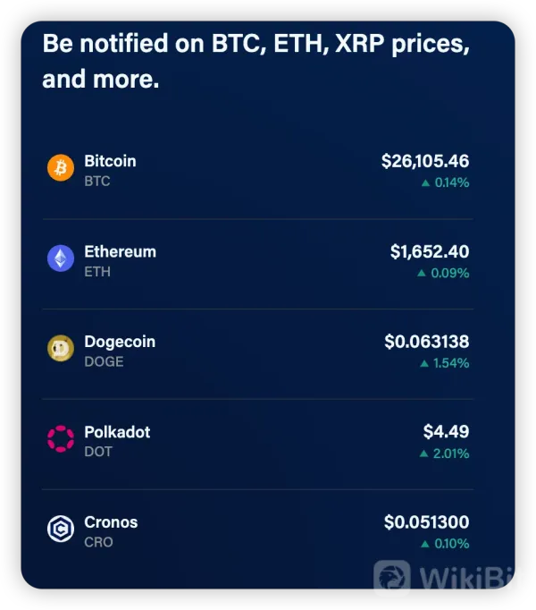 Cryptocurrency Available