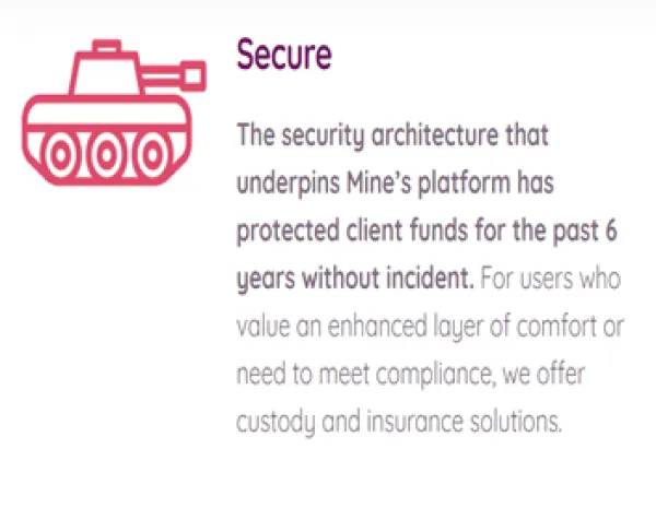Mine Digital Reviews - Security Measures