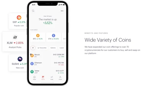 Cryptocurrencies Available