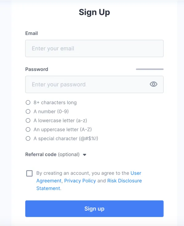 How to open an account?
