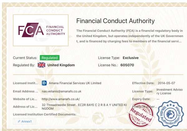 Regulatory Authority